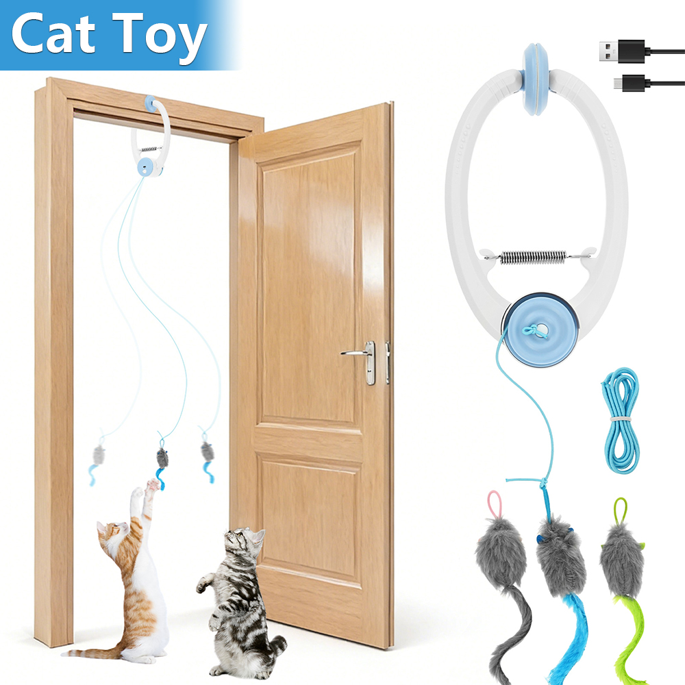 Catnip Toys - Juguete para gatos de rebote automático