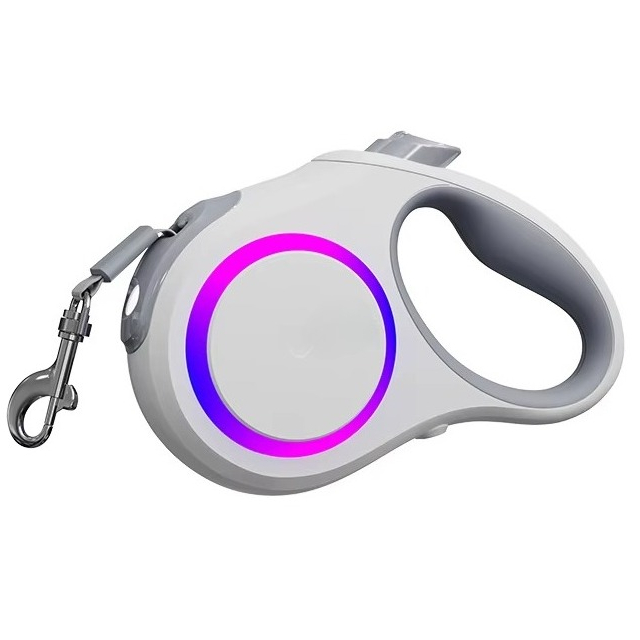 Retractable Dog Leash - Correa Retráctil para Perro con Luz