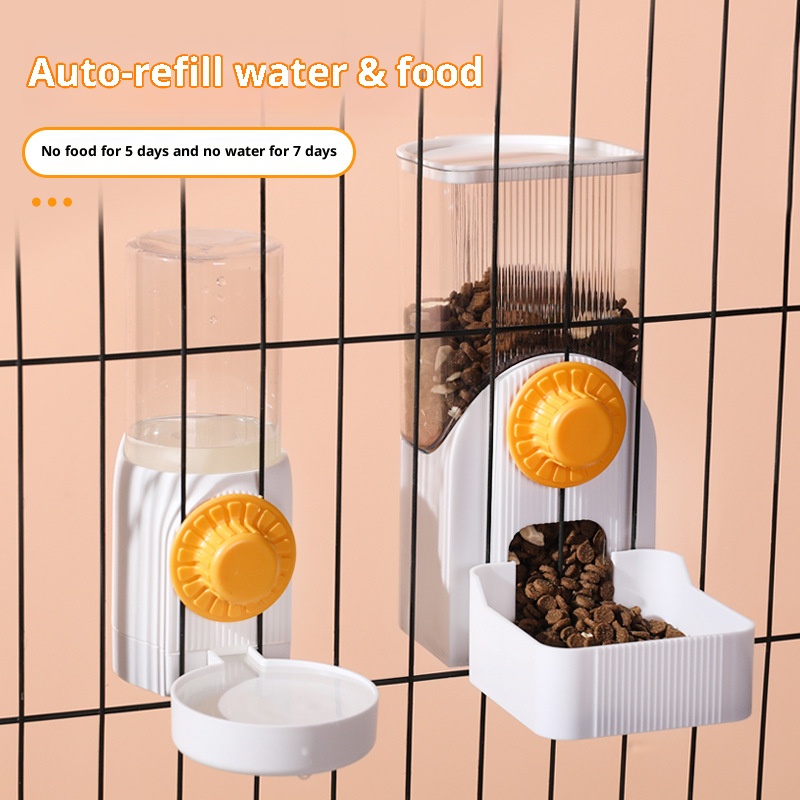 Automatic Pet Feeder - Jaula colgante automática para gatos, dispensador