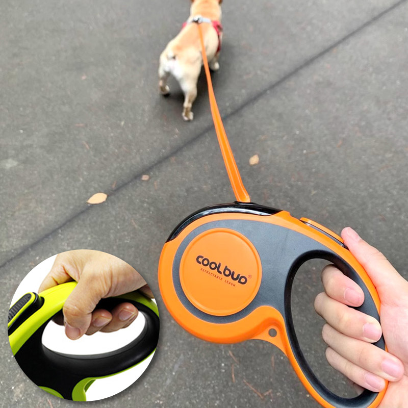 Retractable Dog Leash - Cuerda de tracción para perros con