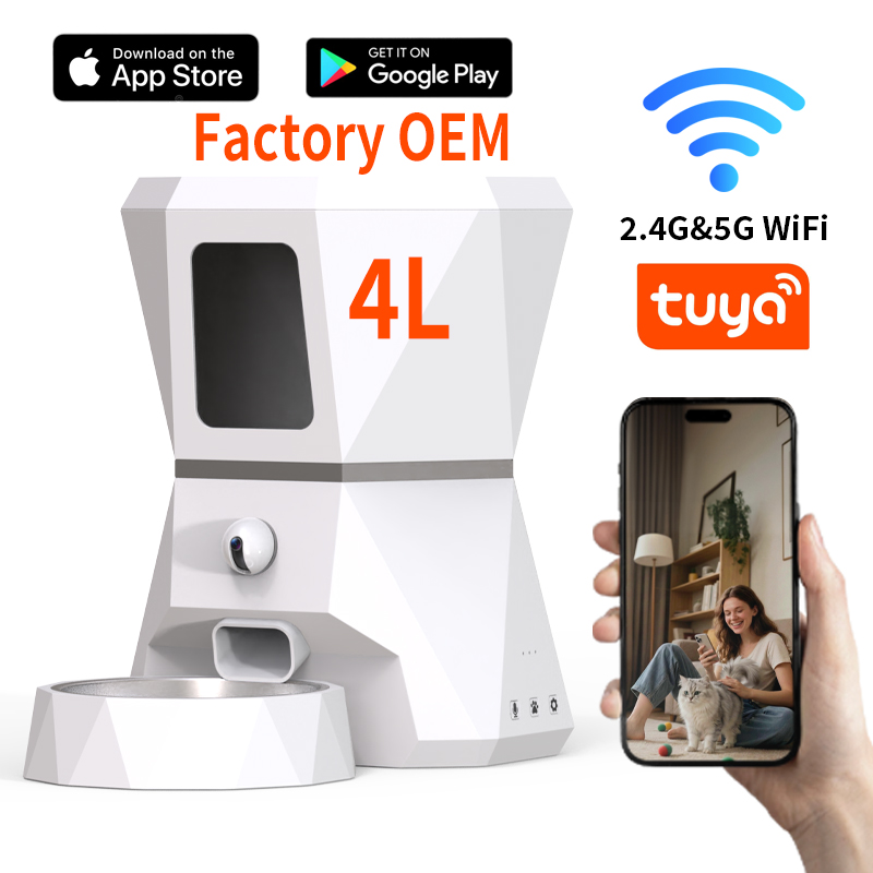 Automatic Pet Feeder - Dispensador Automático de Comida para Gatos
