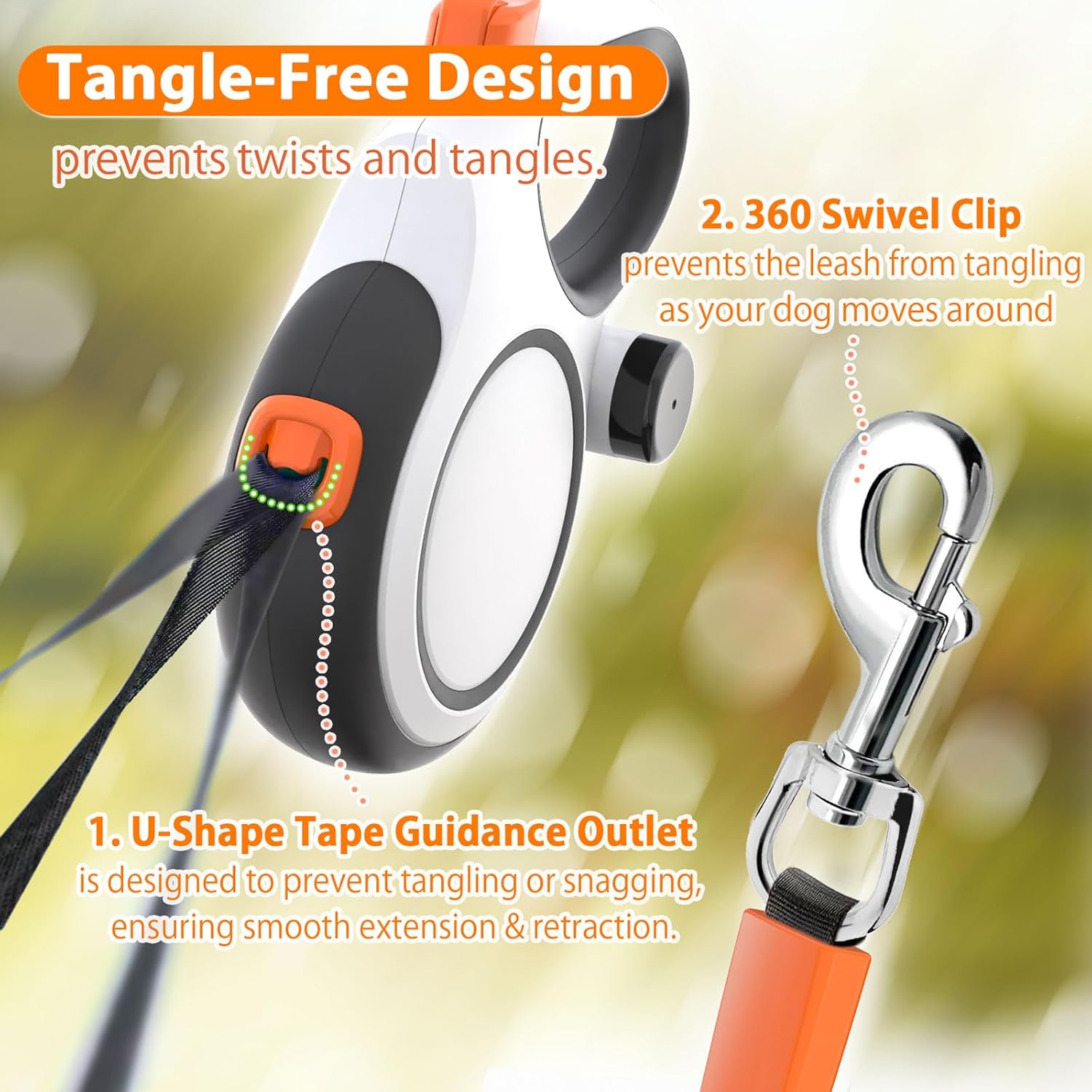 Correa para perro de 5m, 8m, 5 - Retractable Dog Leash reseña y precio
