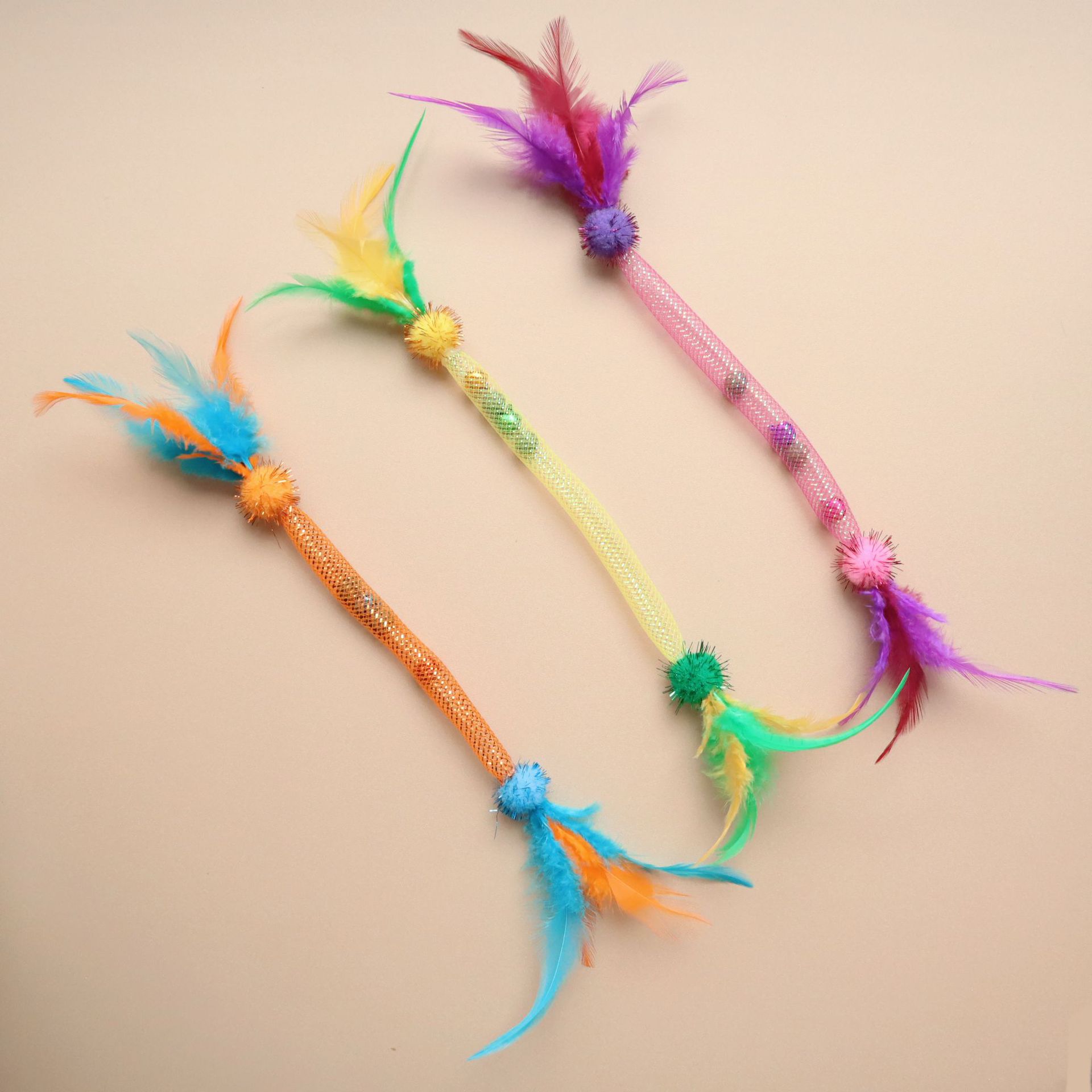 Varita de plumas para gatos co - Catnip Toys reseña y precio