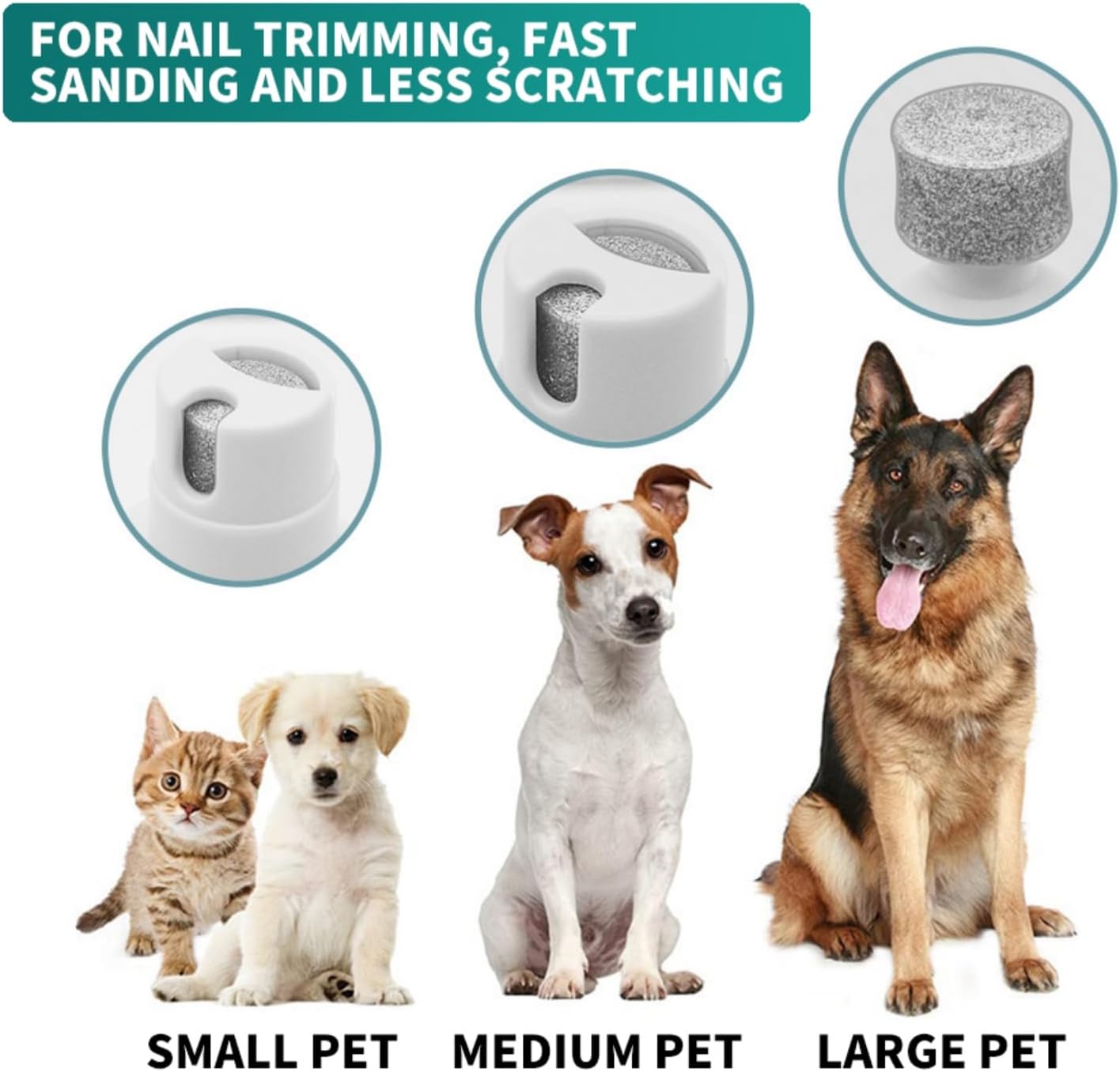 Cortadora de pelo para mascota - Pet Nail Grinder reseña y precio