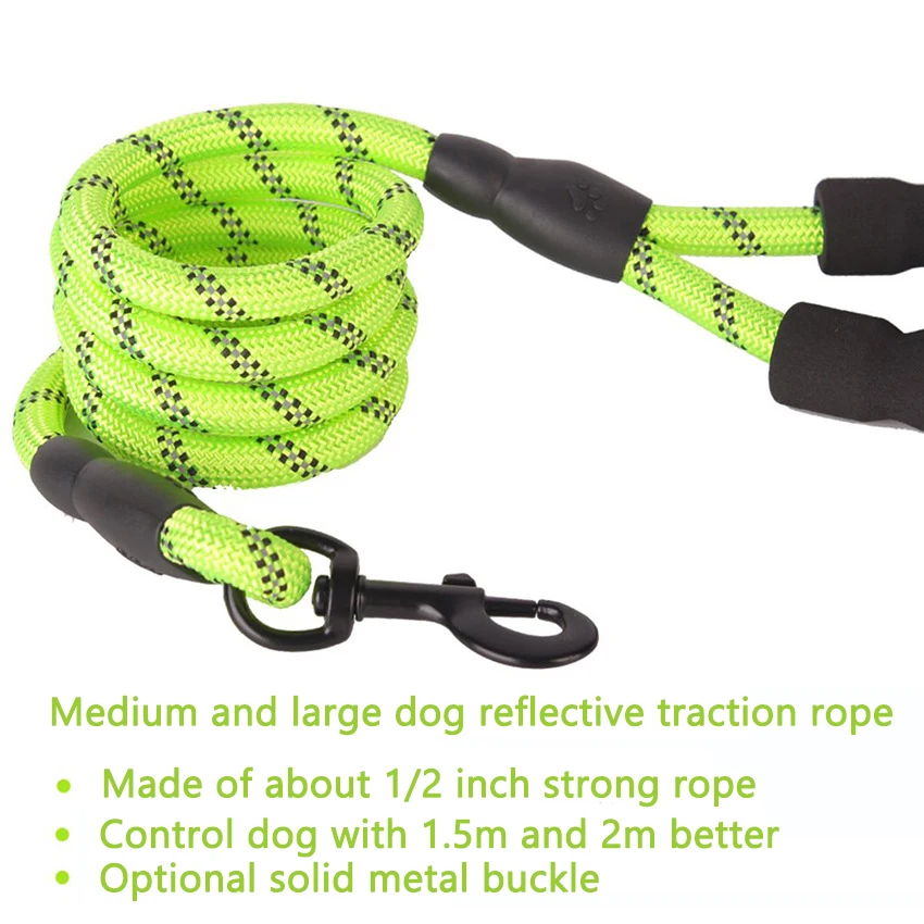 Cuerda grande para perro de 1, - Retractable Dog Leash reseña y precio