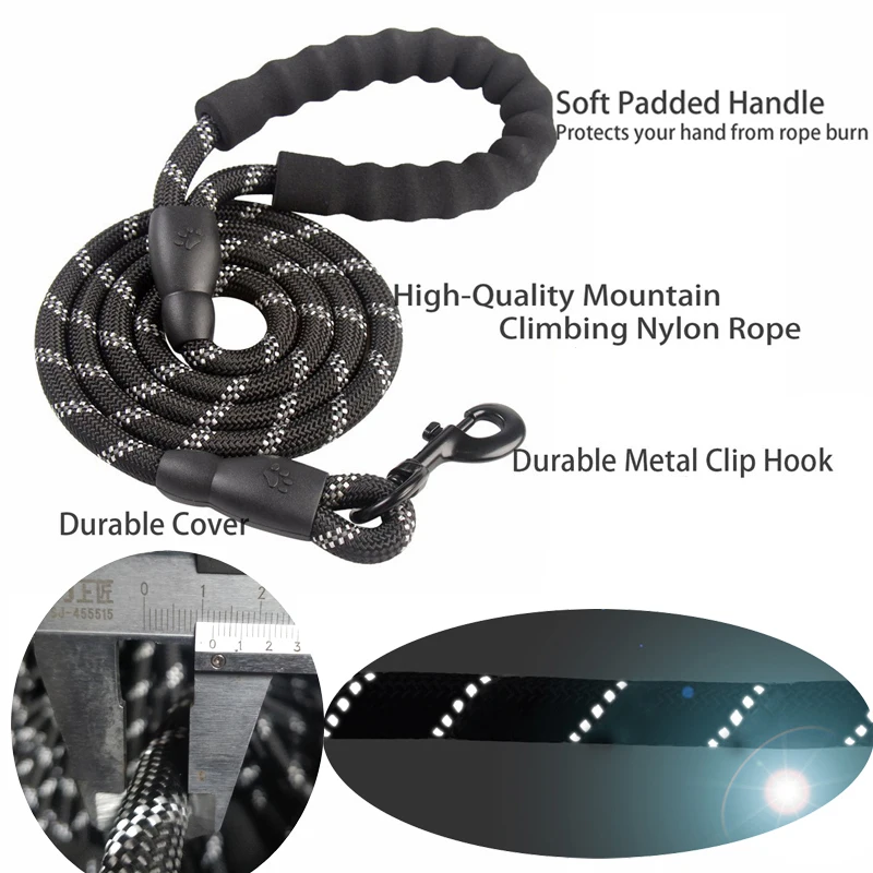 Cuerda grande para perro de 1, - Retractable Dog Leash reseña y precio