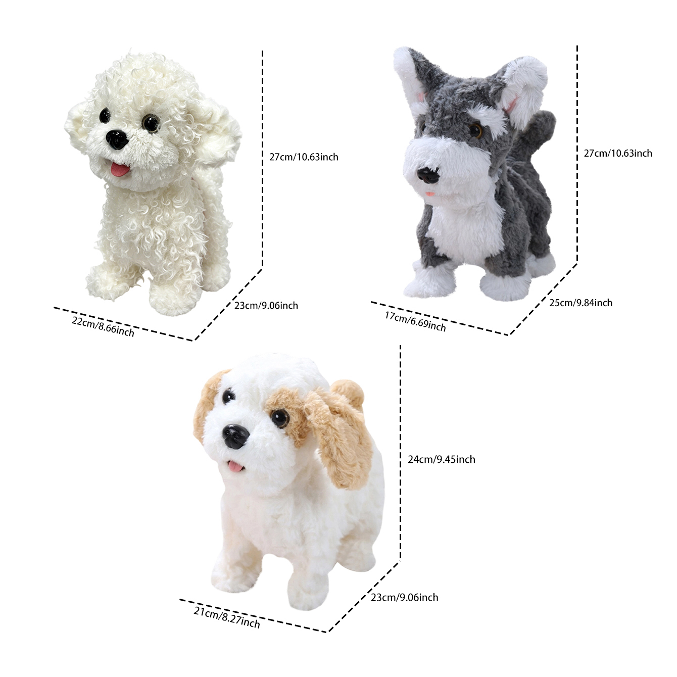 Perro de peluche con temática  - Retractable Dog Leash reseña y precio