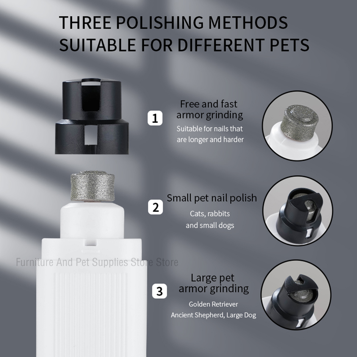Cortauñas eléctrico para perro - Pet Nail Grinder reseña y precio