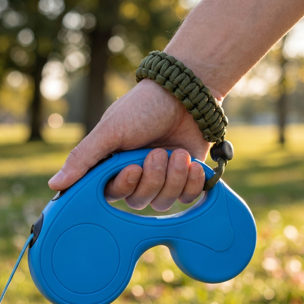 Correa de mano libre para perr - Retractable Dog Leash reseña y precio