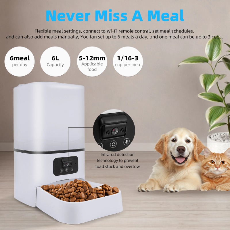 【2026】Comedero Inteligente Aut - Automatic Pet Feeder reseña y precio