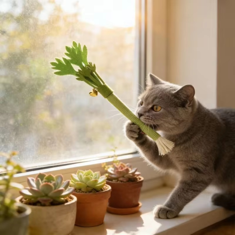 Juguetes para gatos con hierba - Catnip Toys reseña y precio