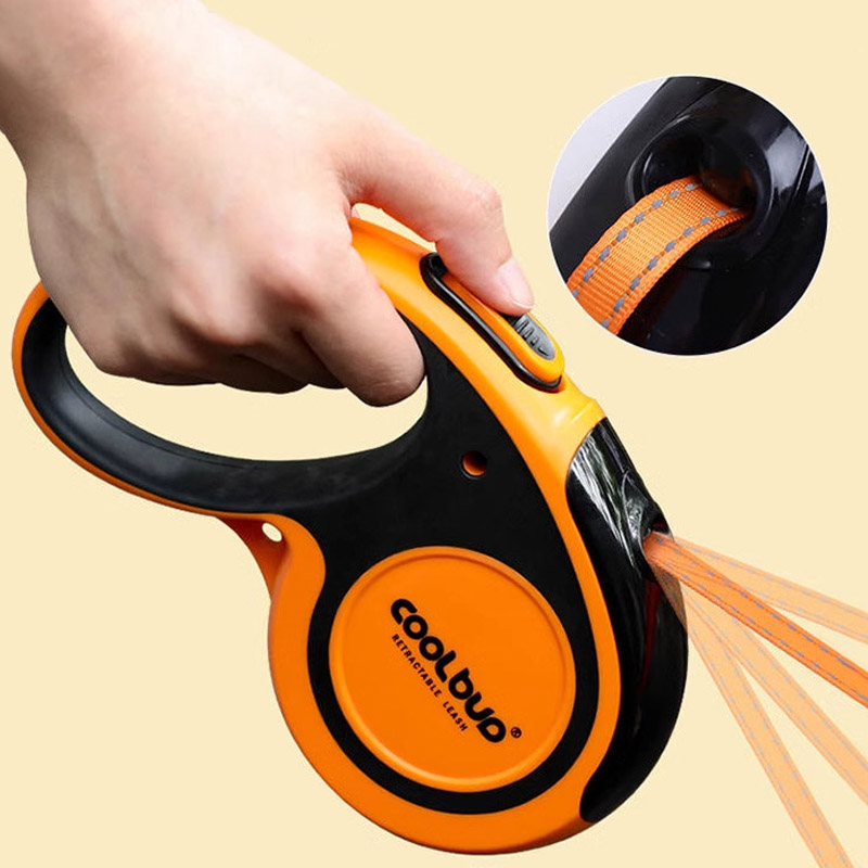Cuerda de tracción para perros - Retractable Dog Leash reseña y precio