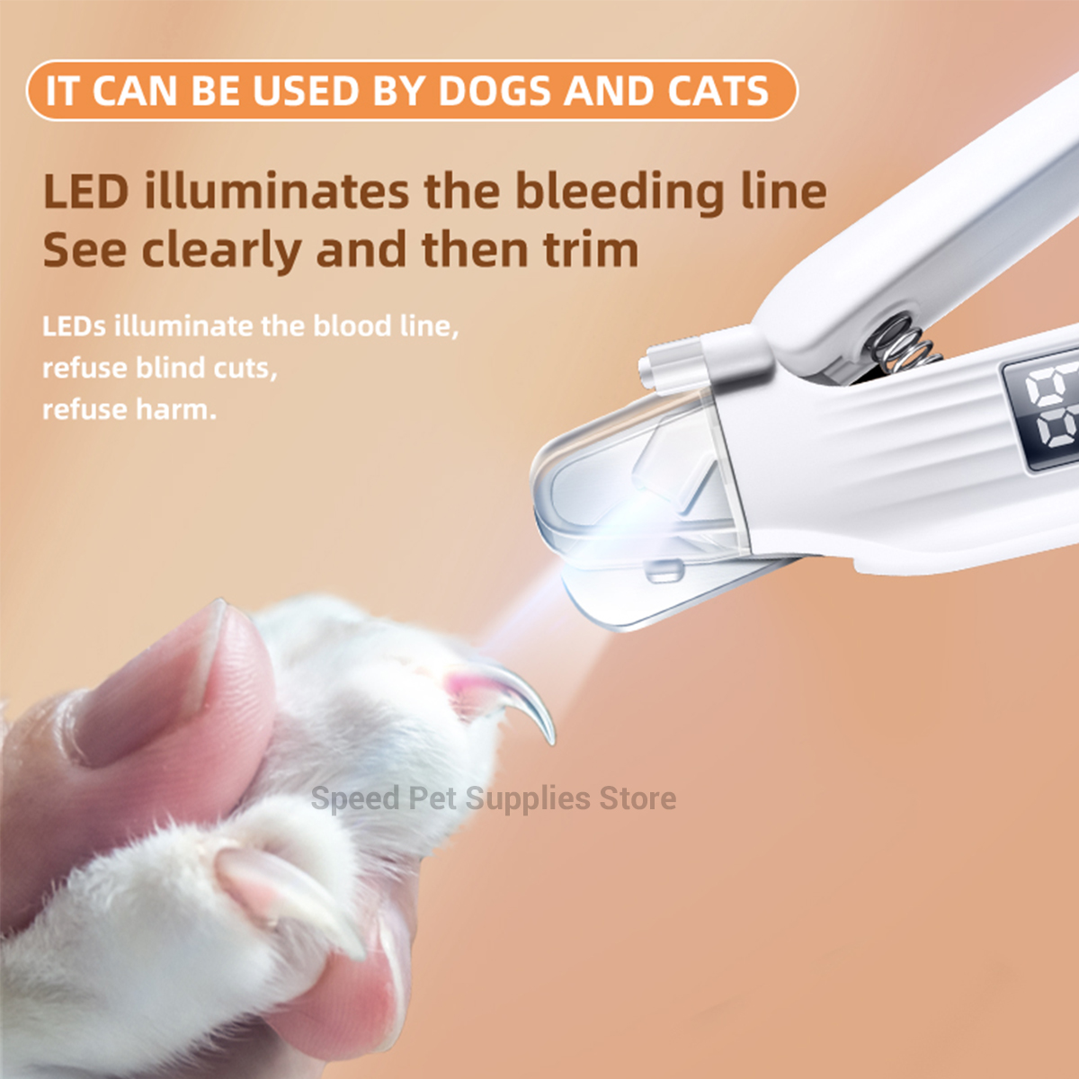 Cortauñas Eléctrico 2 en 1 par - Pet Nail Grinder reseña y precio