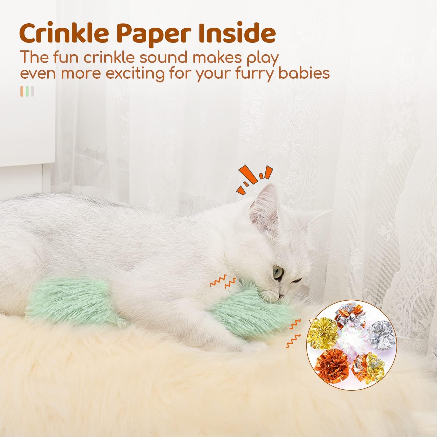 Almohadas de juguete para gato - Catnip Toys reseña y precio